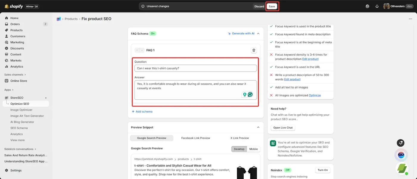 faq schema