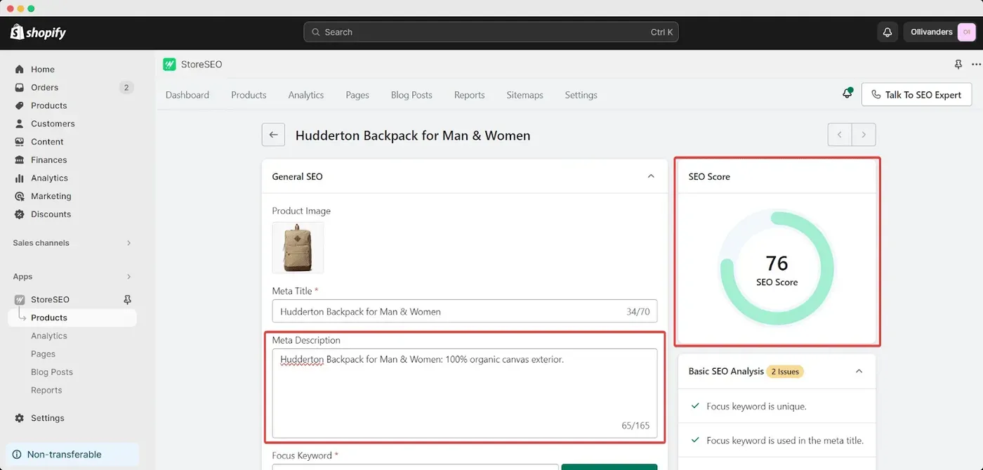 Customize social media preview
