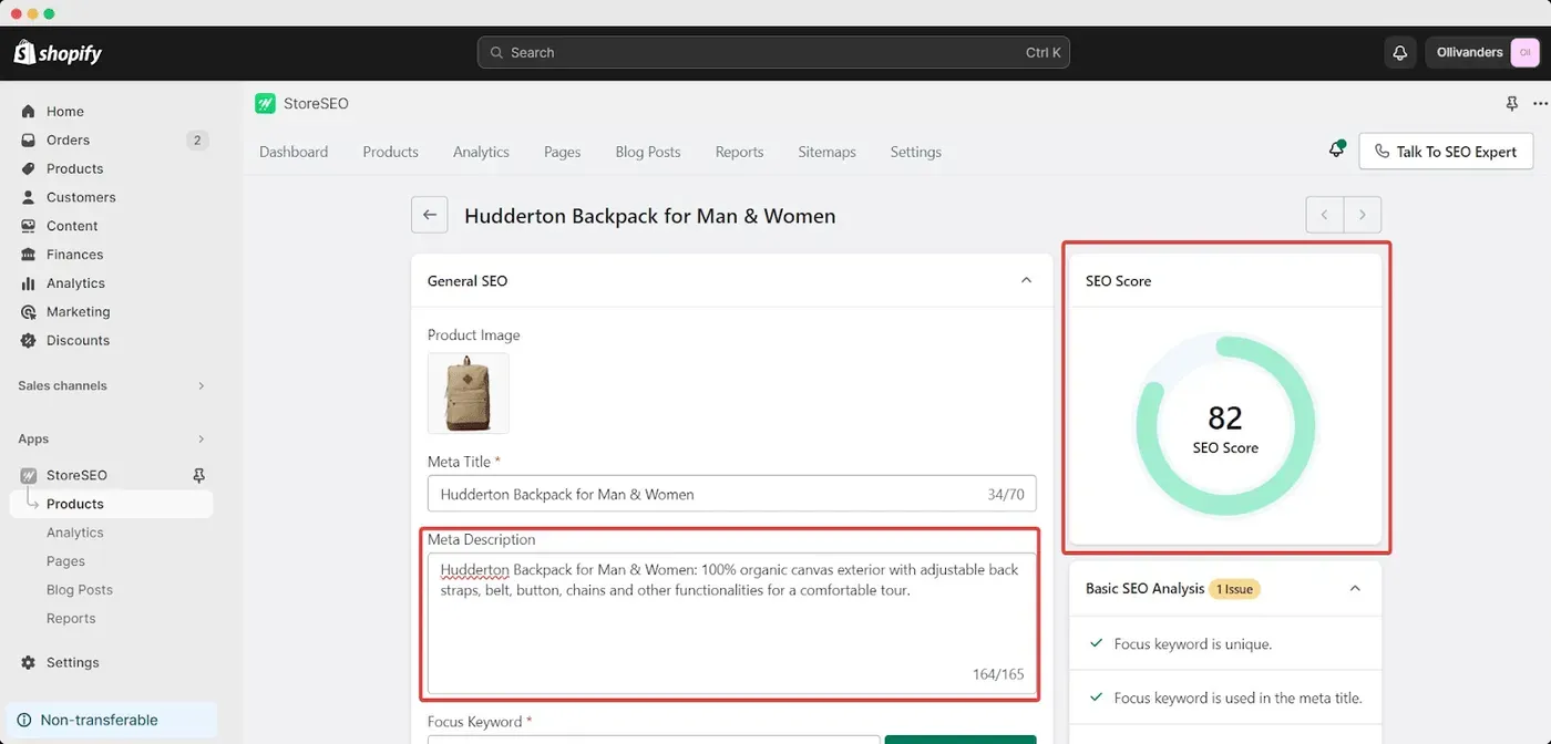 Customize social media preview