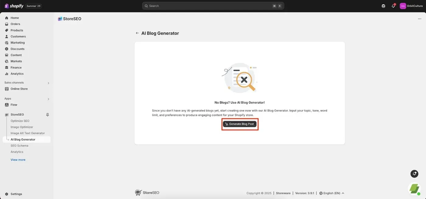 AI Blog Generator