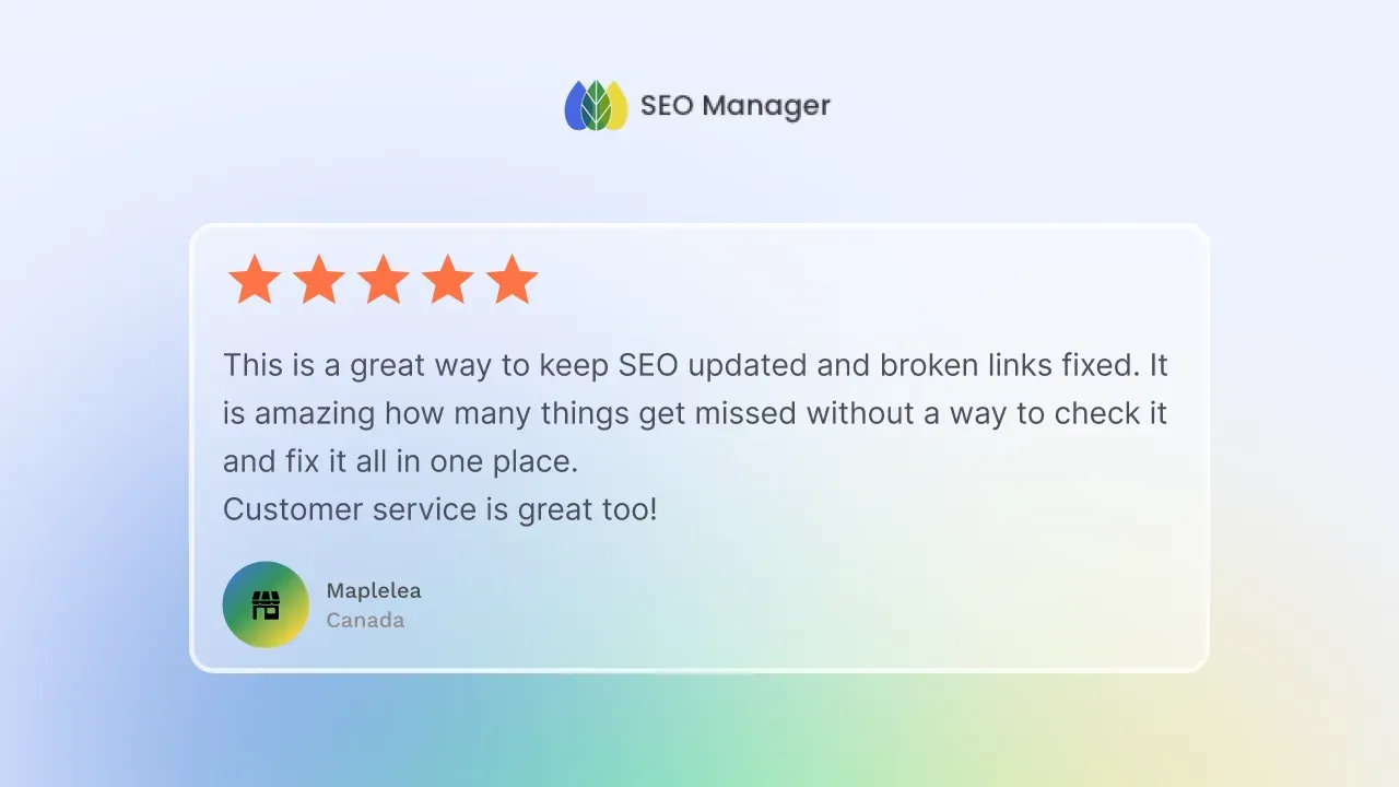 SEO Manager Review